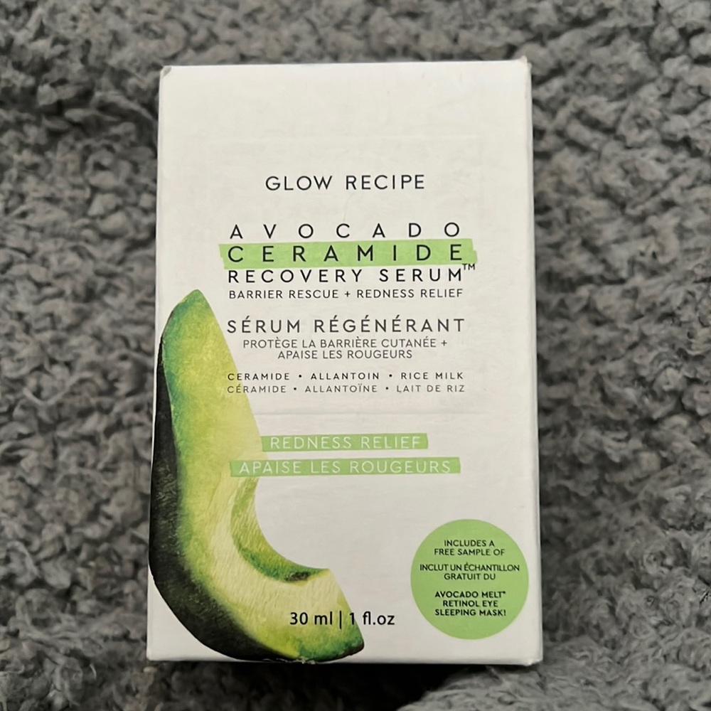 NEW Glow Recipe Avocado Ceramide Recovery Serum